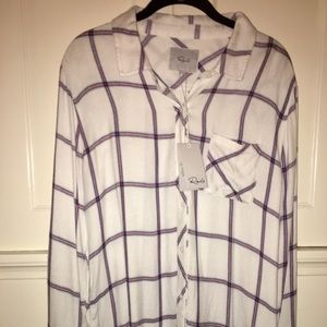 NWT Rails Hunter button down size M. Fall 2017